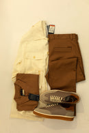 Combo 1- Jacket, khaki pants, sneakers, polo shirts
